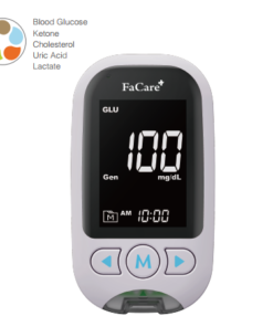 Máy đo đa thông số Tiểu đường, Mỡ máu, Gout- FaCare M168